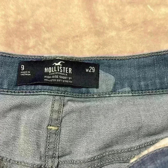 Hollister California floral denim  shorts size 9/29 - Picture 2 of 3